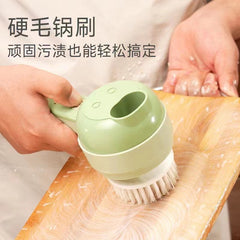 New Gatling Electric Garlic Grinding Garlic Beating Multifunctional Vegetable Cutting Artifact Peeler Potato Cut Cucumber Slice Home